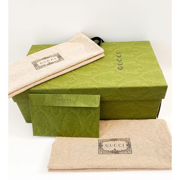 Gucci Loafers Lug Sole Chunky Black Leather Horsebit Size 37.5, 7.5 - Picture 13 of 14